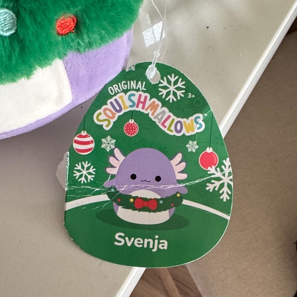 Squishmallows Svenja Lavender with Emerald Details - Picture 2 of 9